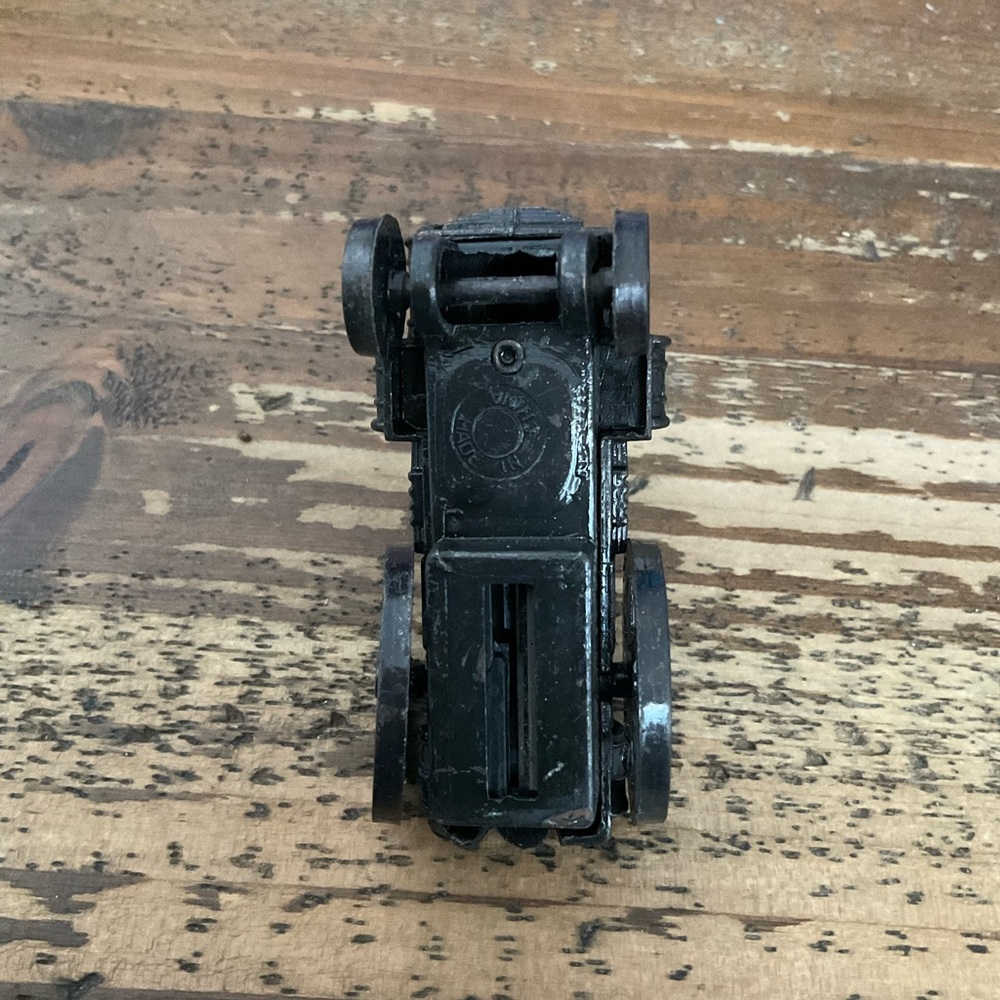 VINTAGE ANTIQUE FINISH DIE CAST METAL HODGE STEAMER STEAM PENCIL SHARPENER - Picture 4 of 8